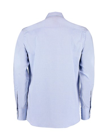 K-KK188-Chemise Oxford de première qualité à manches longues slim